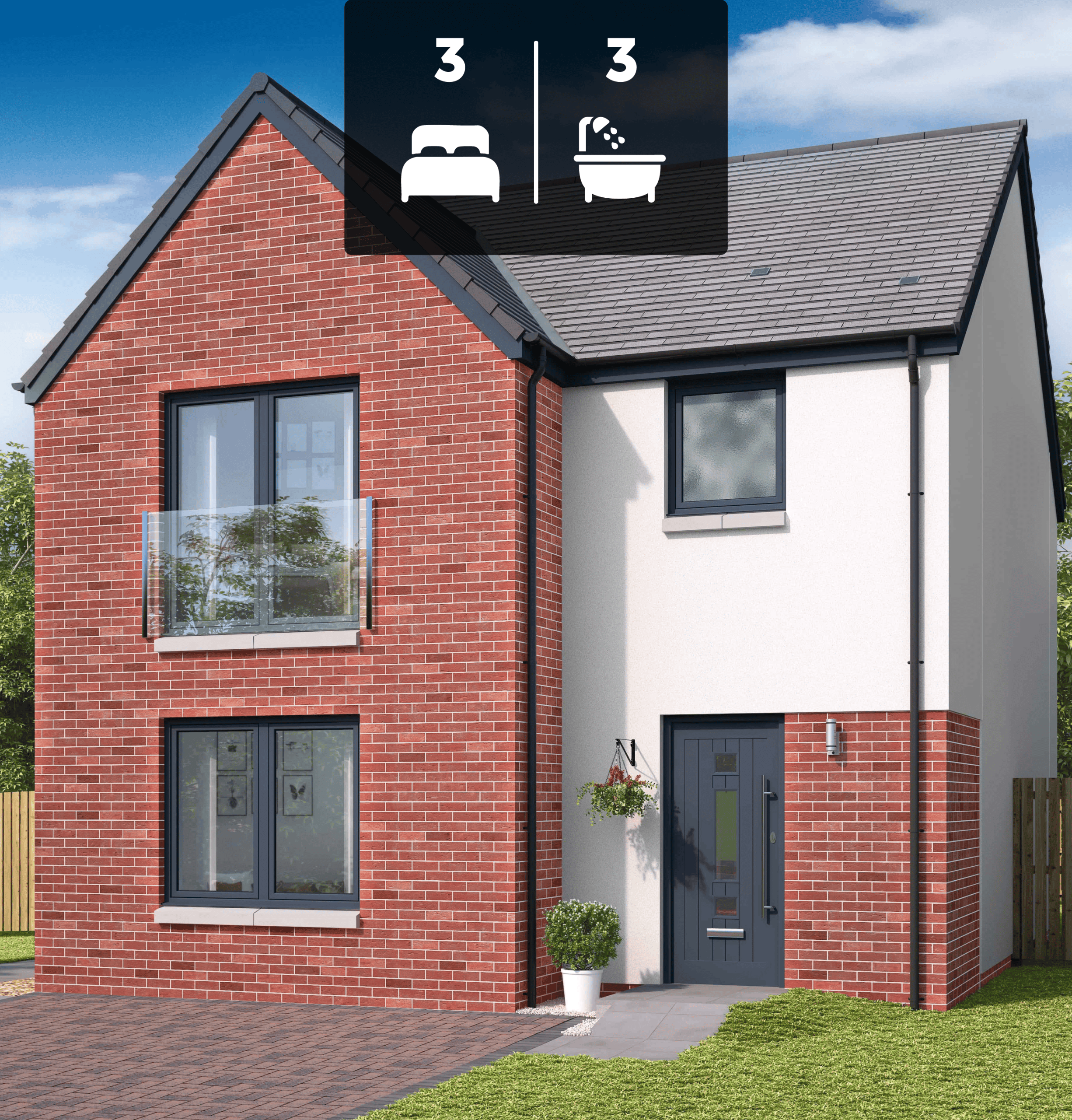 The Portnellan, 3 bed, 3 bath